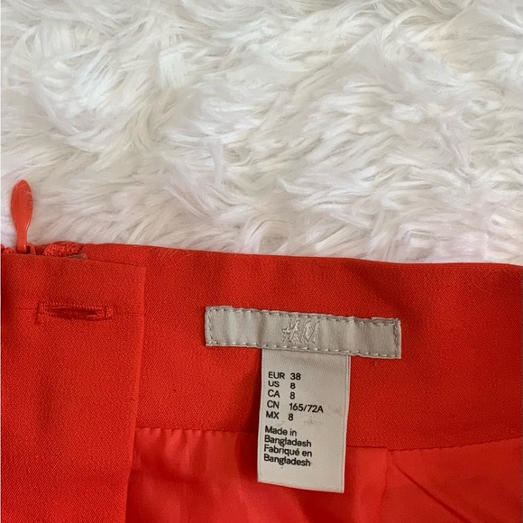 H&M Women’s Orange-Red Skirt - Picture 7 of 8